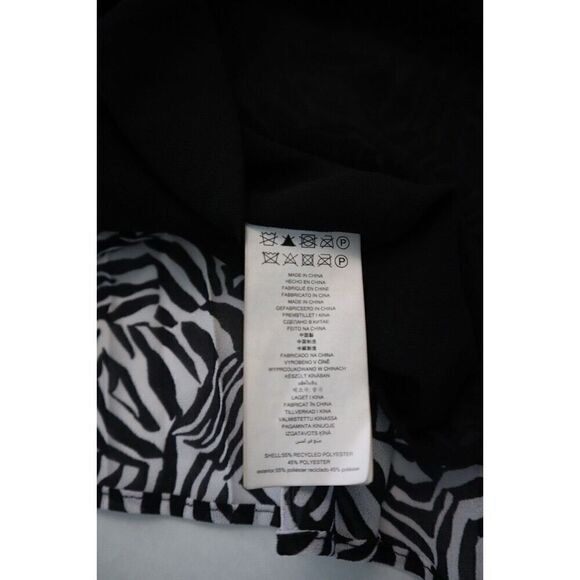 MICHAEL Michael Kors MR381F17N8 Women's Sz XS Zebra Print Cutout Dress - Picture 5 of 14